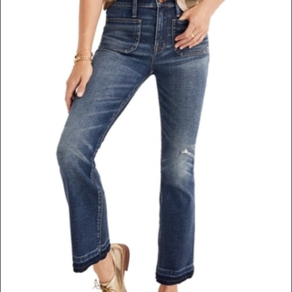 Madewell Cali Denim Boot jeans size 26